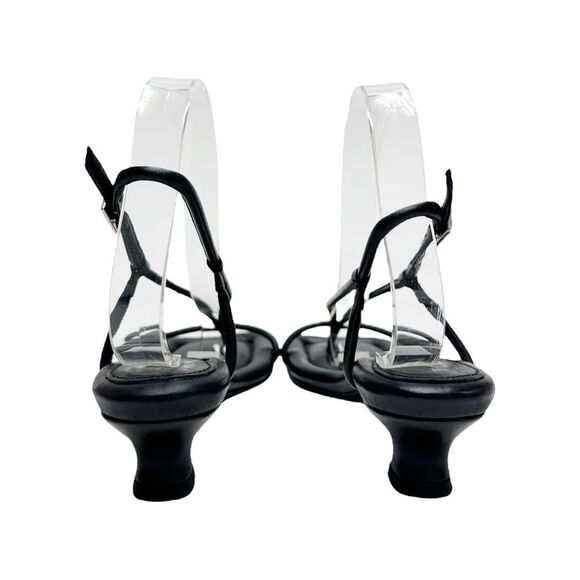 BY MALENE BIRGER Tevi Black Padded Sandals - Picture 5 of 6